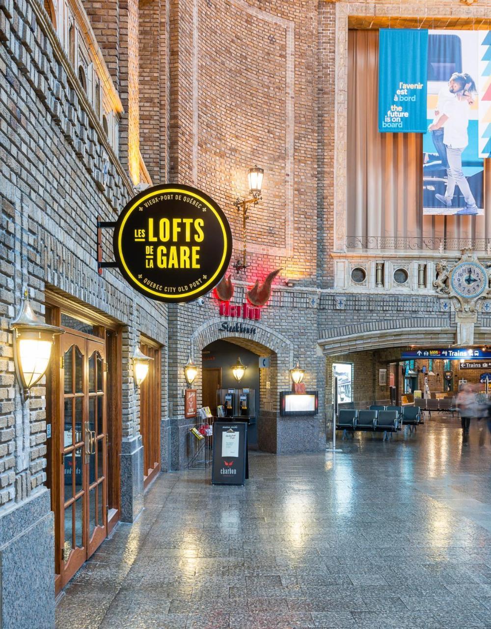 Les Lofts De La Gare - Par Les Lofts Vieux-Quebec Apartman Kültér fotó